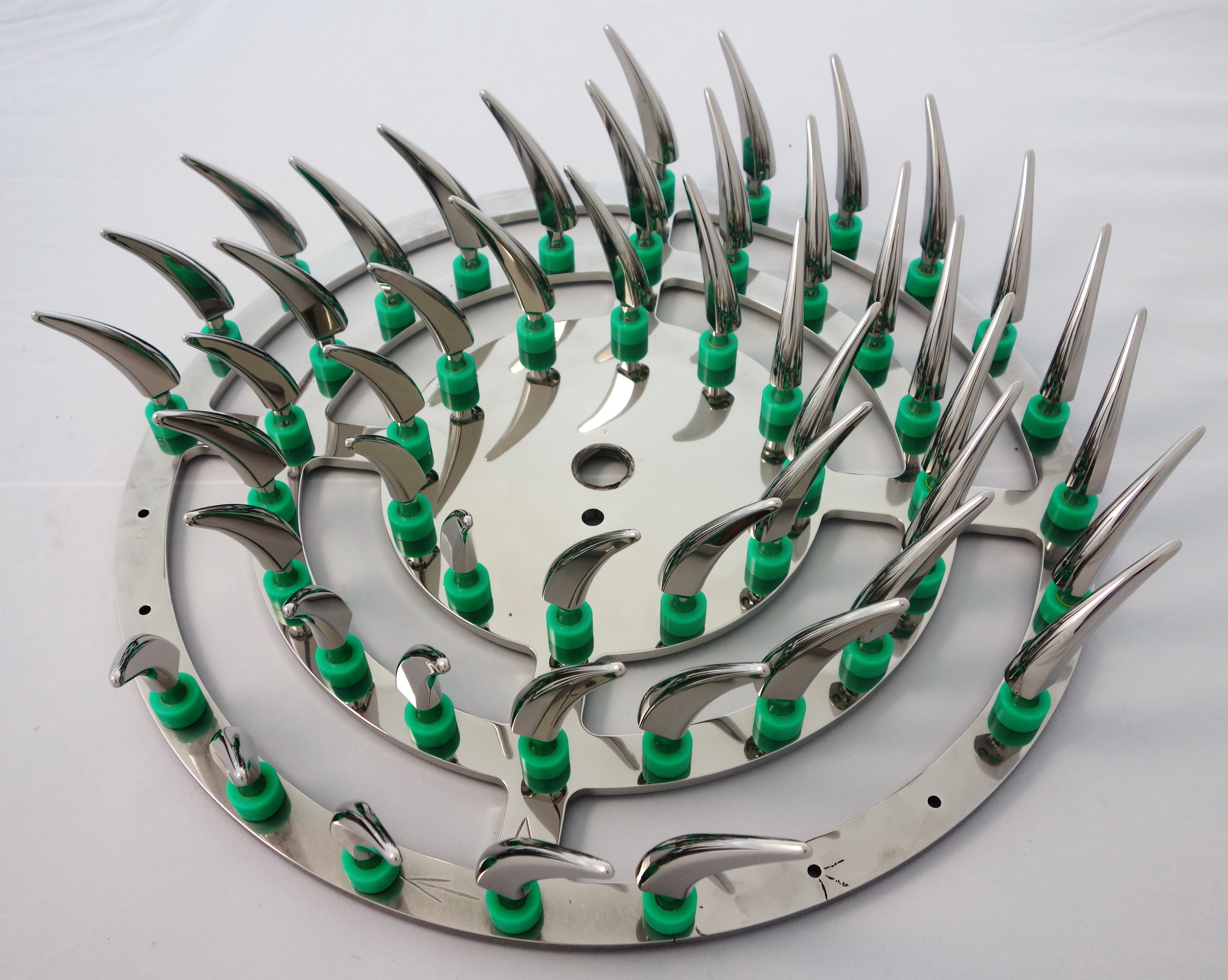 Serienbauteile mit polierter Metalloberfläche